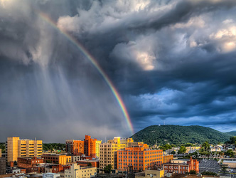 Summer Rainbow Roanoke Star By Terry Aldhizer